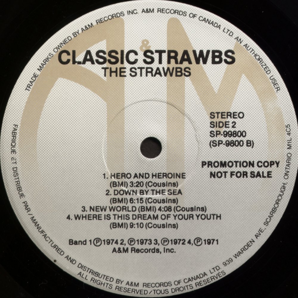 Classic Strawbs reissue side 2